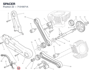 SPACER 71319071A diagram position