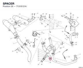 SPACER 71319131A diagram position