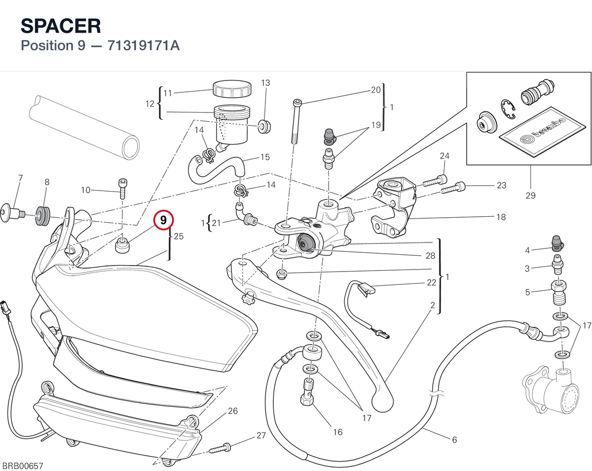 SPACER 71319171A diagram position