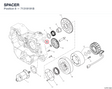 SPACER 71319191B diagram position