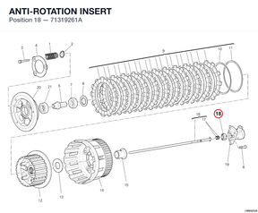 ANTI-ROTATION INSERT 71319261A diagram position