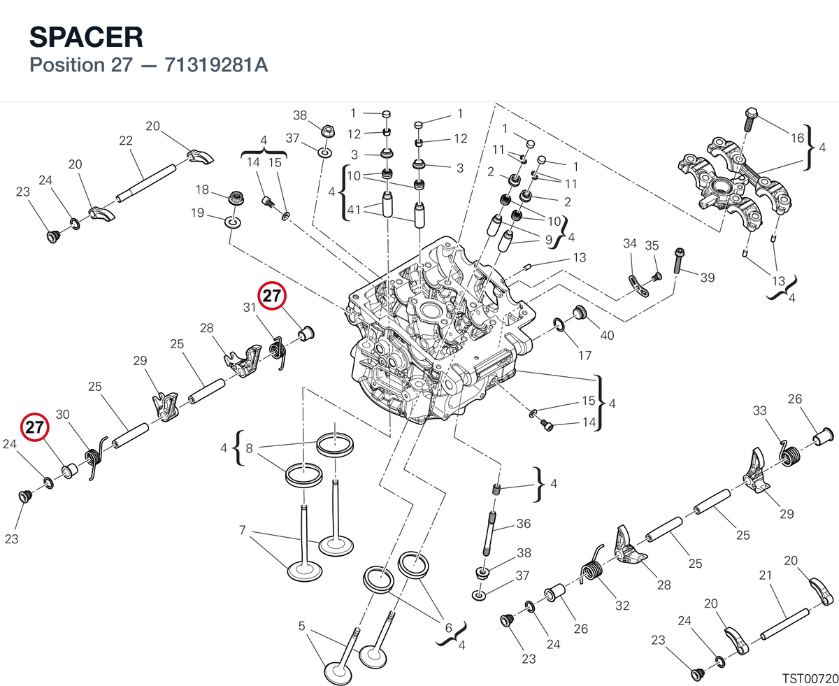 SPACER 71319281A diagram position