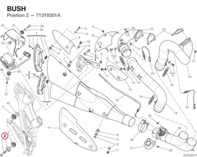 BUSH 71319301A diagram position