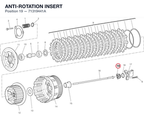 ANTI-ROTATION INSERT 71319441A diagram position