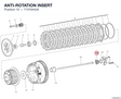 ANTI-ROTATION INSERT 71319442A diagram position