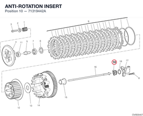 ANTI-ROTATION INSERT 71319442A diagram position