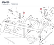 SPACER 71319551AA diagram position