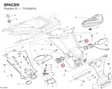 SPACER 7131A021A diagram position