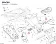 SPACER 7131A031A diagram position