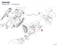 SPACER 7131A071AA diagram position