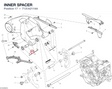 INNER SPACER 7131A211AA diagram position