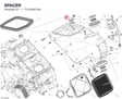 SPACER 7131A841AA diagram position