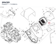 SPACER 7131B841A diagram position