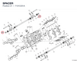 SPACER 7131C231A diagram position