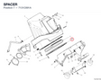 SPACER 7131C891A diagram position
