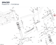 SPACER 7131C931AA diagram position