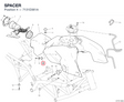 SPACER 7131D361A diagram position