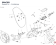 SPACER 7131E551AA diagram position