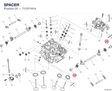 SPACER 7131F181A diagram position