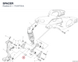 SPACER 7131F731A diagram position