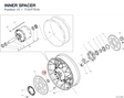 INNER SPACER 7131F751A diagram position