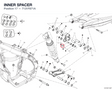 INNER SPACER 7131F871A diagram position