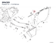 SPACER 7131F881AA diagram position