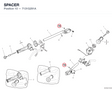SPACER 7131G291A diagram position