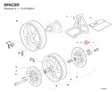 SPACER 71410391A diagram position
