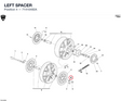 LEFT SPACER 71410492A diagram position