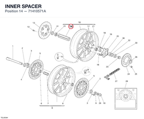 INNER SPACER 71410571A diagram position