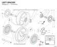 LEFT SPACER 71410731A diagram position