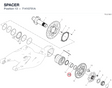 SPACER 71410751A diagram position
