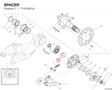 SPACER 71410831A diagram position