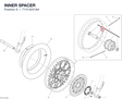 INNER SPACER 71413241AA diagram position