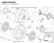 INNER SPACER 71413251AA diagram position