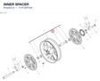 INNER SPACER 71413281AA diagram position