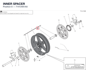 INNER SPACER 71413481AA diagram position