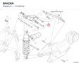 SPACER 71510031A diagram position