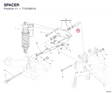 SPACER 71510051A diagram position