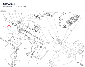 SPACER 71510071B diagram position