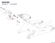 SPACER 71510081B diagram position