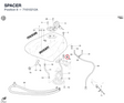 SPACER 71610212A diagram position