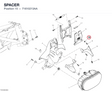 SPACER 71610213AA diagram position
