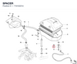 SPACER 71610221A diagram position