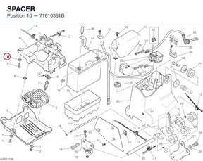 SPACER 71610381B diagram position