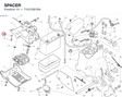 SPACER 71610381BA diagram position