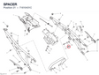 SPACER 71610431C diagram position