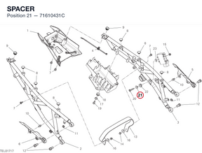 SPACER 71610431C diagram position