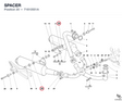 SPACER 71610551A diagram position